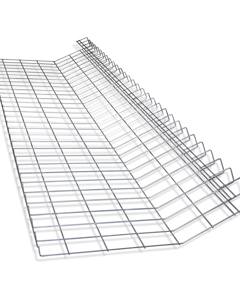 Hinged grill 1206 (ZnAl) w/stopper outside NAT-70 V18